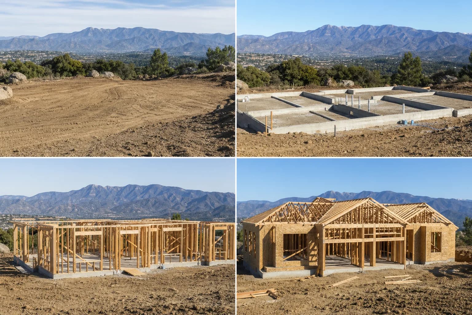 How to build a house from the ground up in California: hiring contractors, permits, and construction stages — UBIC